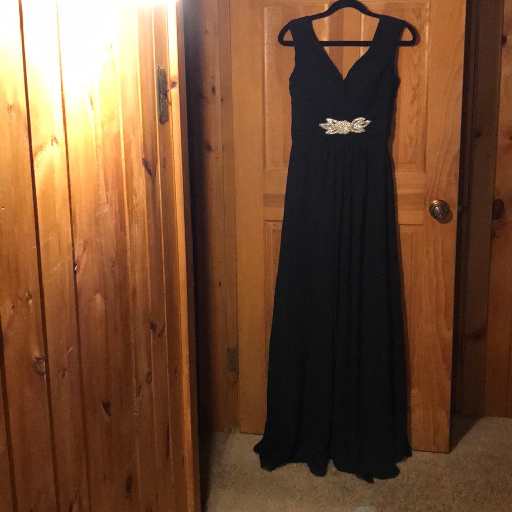 Formal black dress